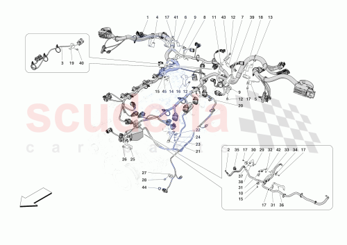 Part Diagram for Ferrari 976817