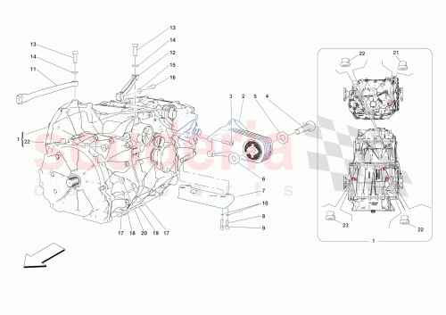 Part Diagram for Ferrari 841389