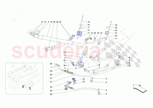 Part Diagram for Ferrari 858479