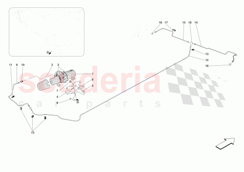 Part Diagram for Ferrari 895551