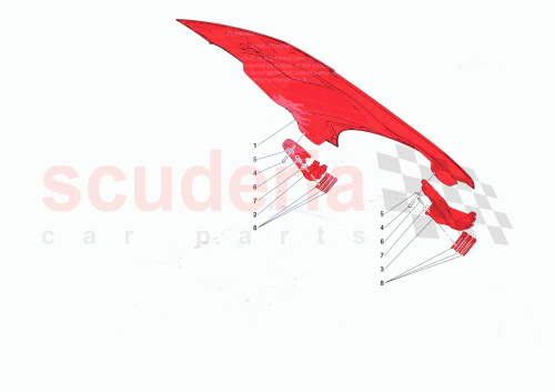 Part Diagram for Ferrari 952842