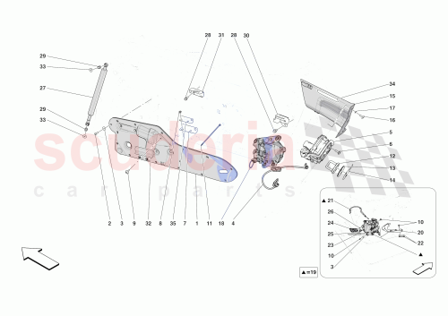 Part Diagram for Ferrari 762778