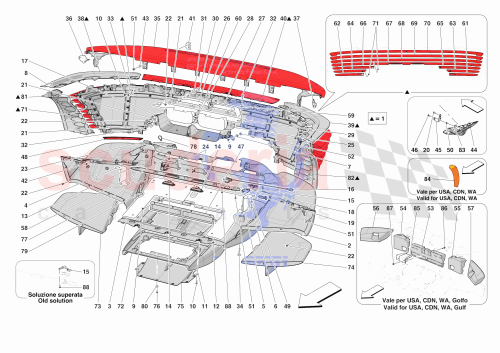 Part Diagram for Ferrari 918917
