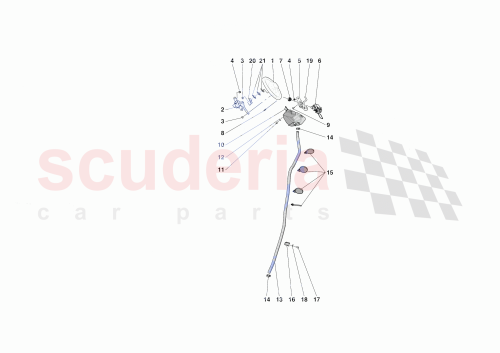 Part Diagram for Ferrari 750733