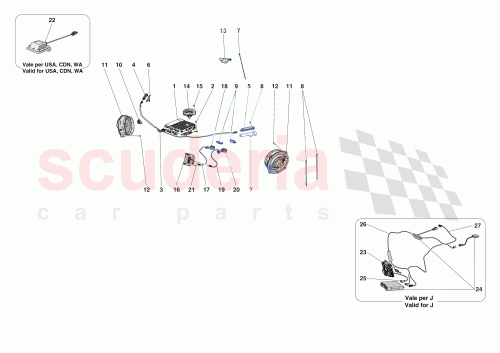 Part Diagram for Ferrari 969204