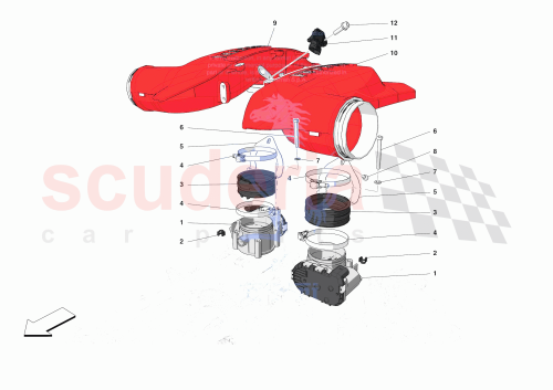 Part Diagram for Ferrari 70006755
