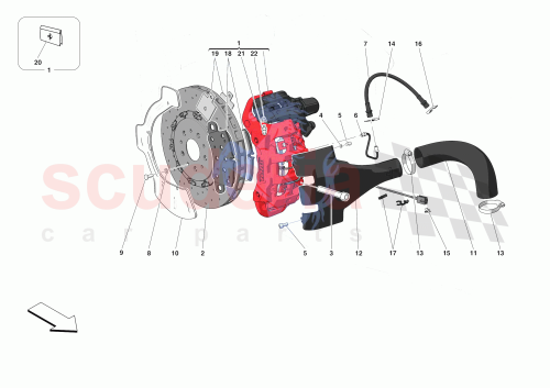Part Diagram for Ferrari 859188