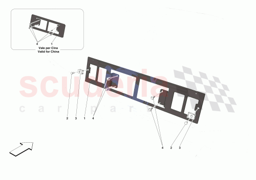 Part Diagram for Ferrari 880386