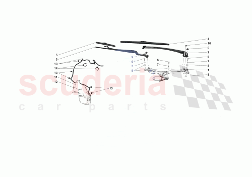 Part Diagram for Ferrari 918928