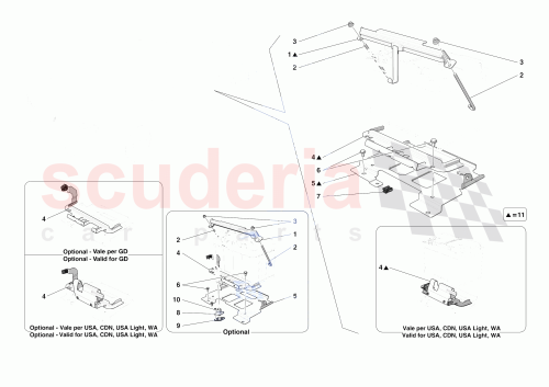 Part Diagram for Ferrari 779105