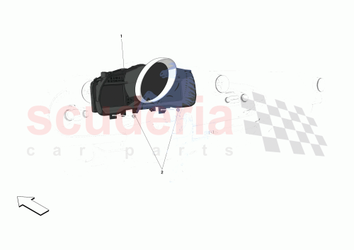 Part Diagram for Ferrari 70006922