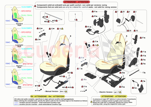 Part Diagram for Ferrari 905196