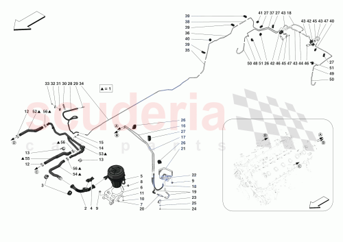 Part Diagram for Ferrari 215294