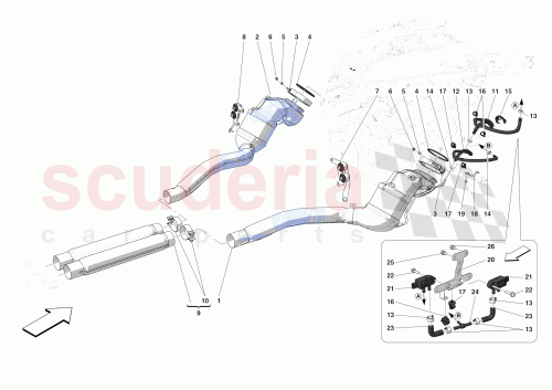 Part Diagram for Ferrari 80515700