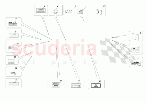 Part Diagram for Ferrari 872489