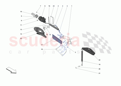 Part Diagram for Ferrari 890856