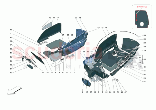 Part Diagram for Ferrari 828750