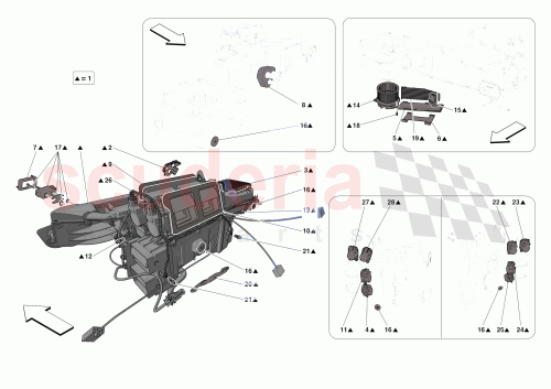 Part Diagram for Ferrari 927038
