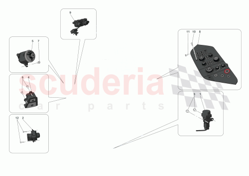 Part Diagram for Ferrari 839794
