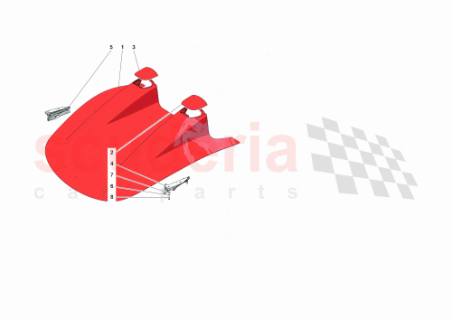 Part Diagram for Ferrari 985917316