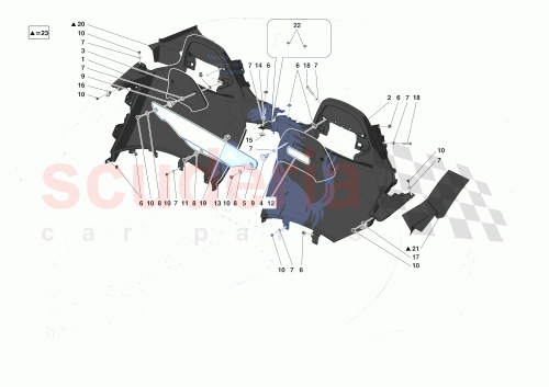 Part Diagram for Ferrari 881758