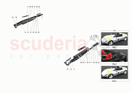 Part Diagram for Ferrari 70005411