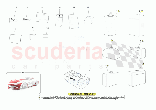 Part Diagram for Ferrari 817123