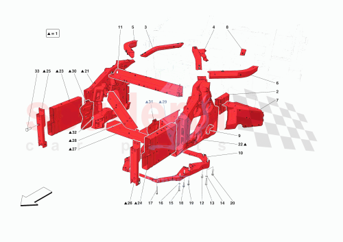Part Diagram for Ferrari 000771140