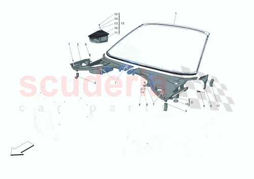 Part Diagram for Ferrari 88960700