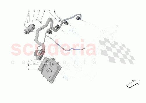 Part Diagram for Ferrari 14040511