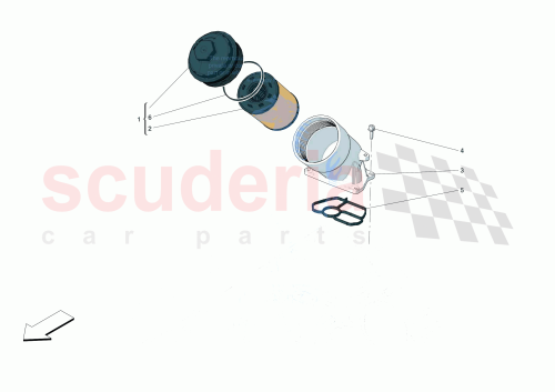 Part Diagram for Ferrari 968099