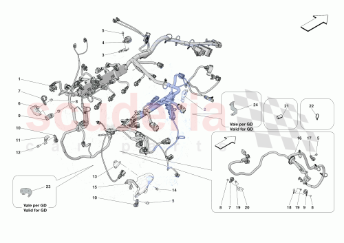 Part Diagram for Ferrari 927694