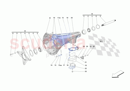 Part Diagram for Ferrari 329287