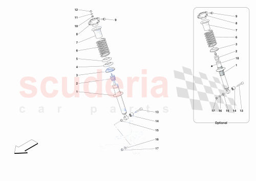 Part Diagram for Ferrari 333683