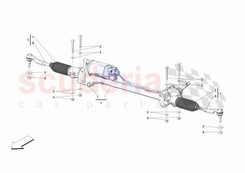 Part Diagram for Ferrari 318847