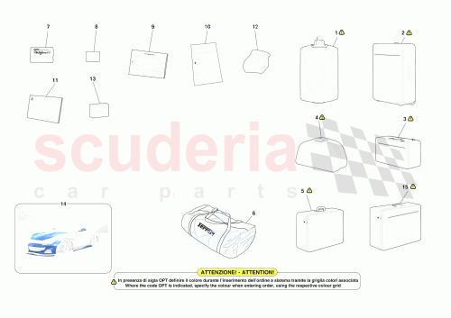 Part Diagram for Ferrari 886133