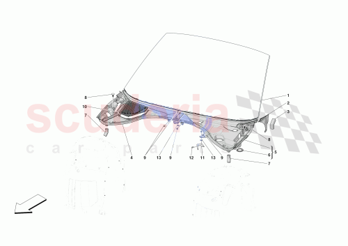 Part Diagram for Ferrari 88960600