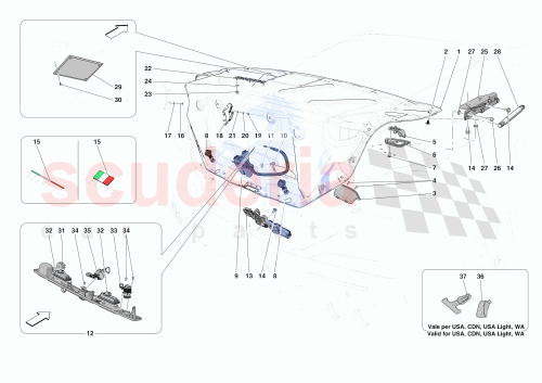 Part Diagram for Ferrari 89144000