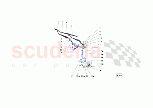 Part Diagram for Ferrari 851829