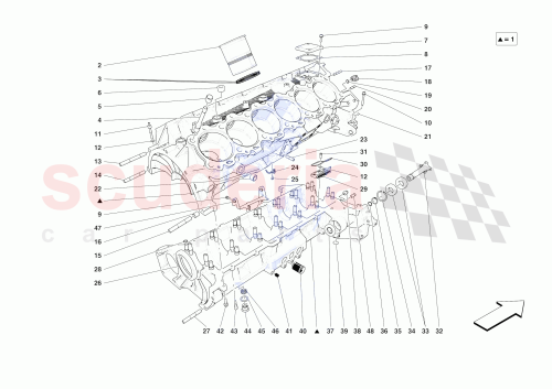 Part Diagram for Ferrari 902208