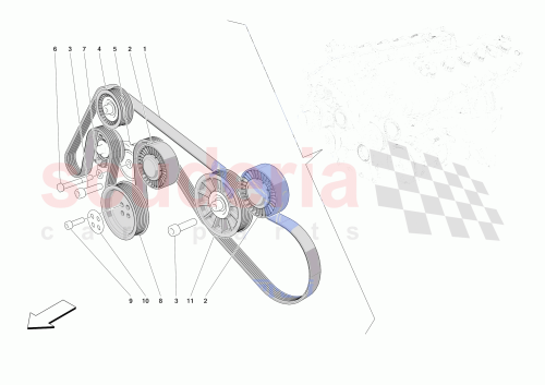 Part Diagram for Ferrari 919628