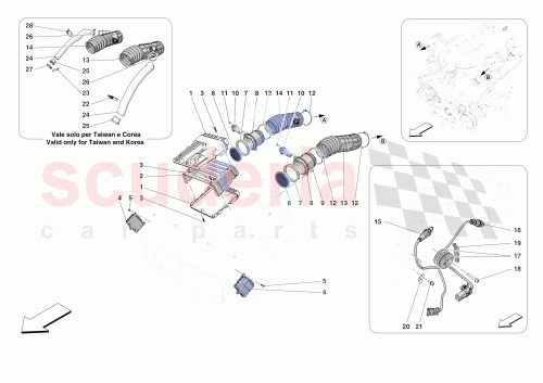 Part Diagram for Ferrari 999553