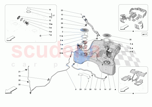 Part Diagram for Ferrari 949079