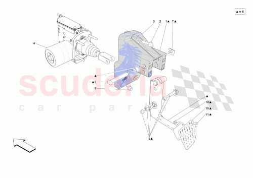 Part Diagram for Ferrari 800483