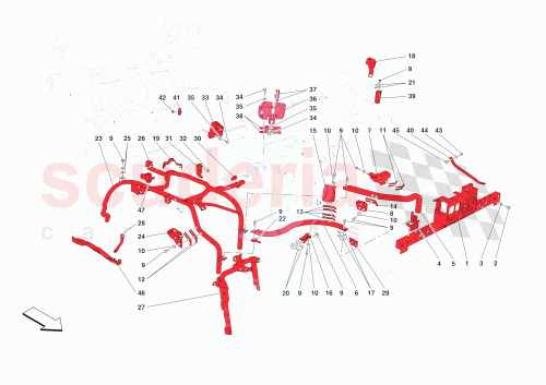Part Diagram for Ferrari 852947