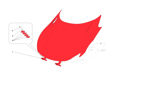 Part Diagram for Ferrari 831370