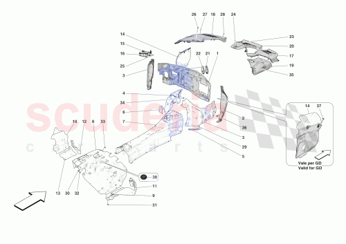 Part Diagram for Ferrari 810563