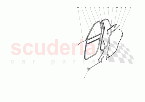 Part Diagram for Ferrari 880228