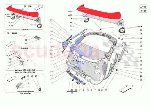 Part Diagram for Ferrari 985883080