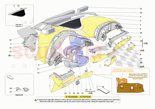 Part Diagram for Ferrari 747464